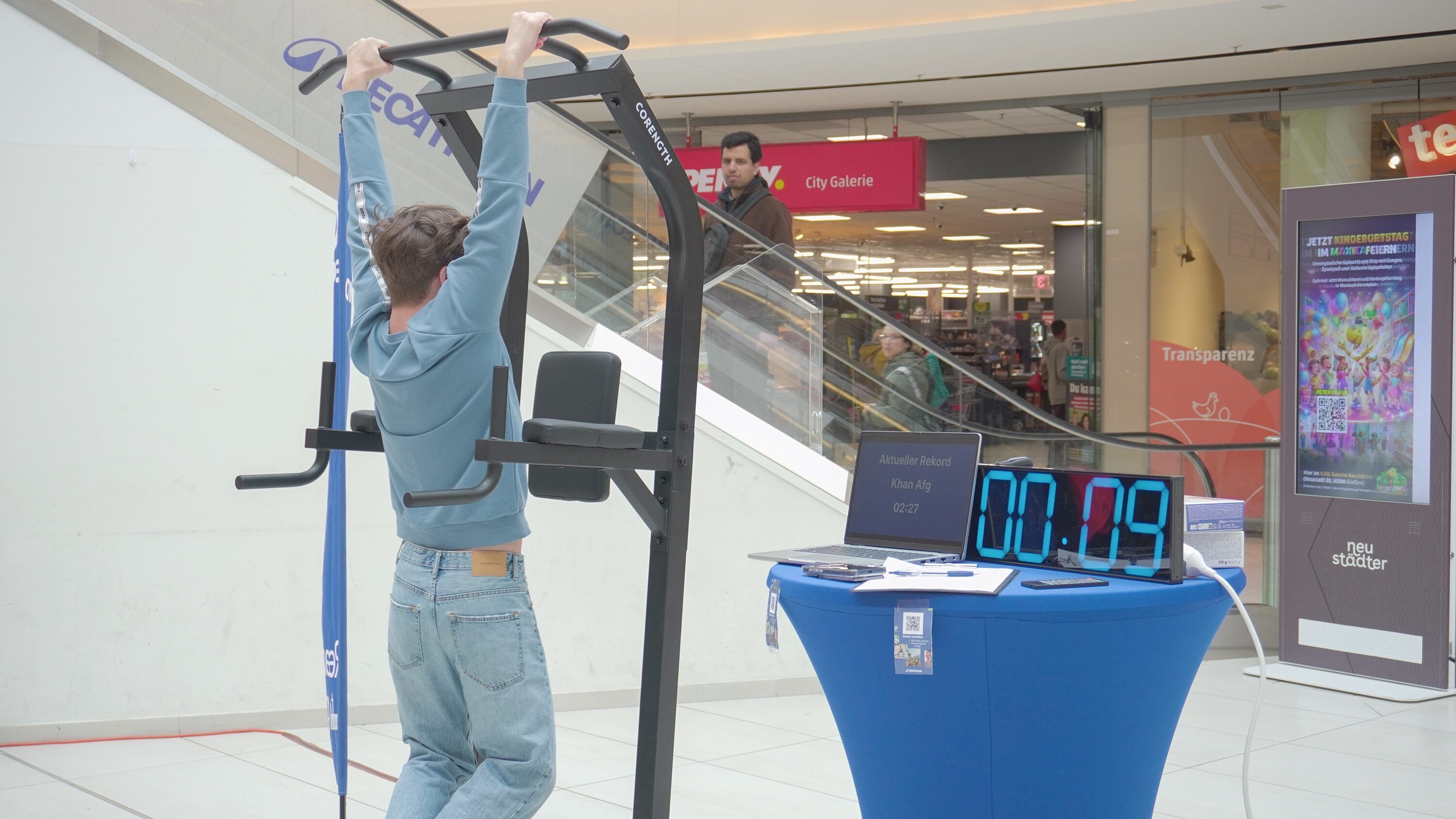 Event im Neustädter Einkaufszentrum